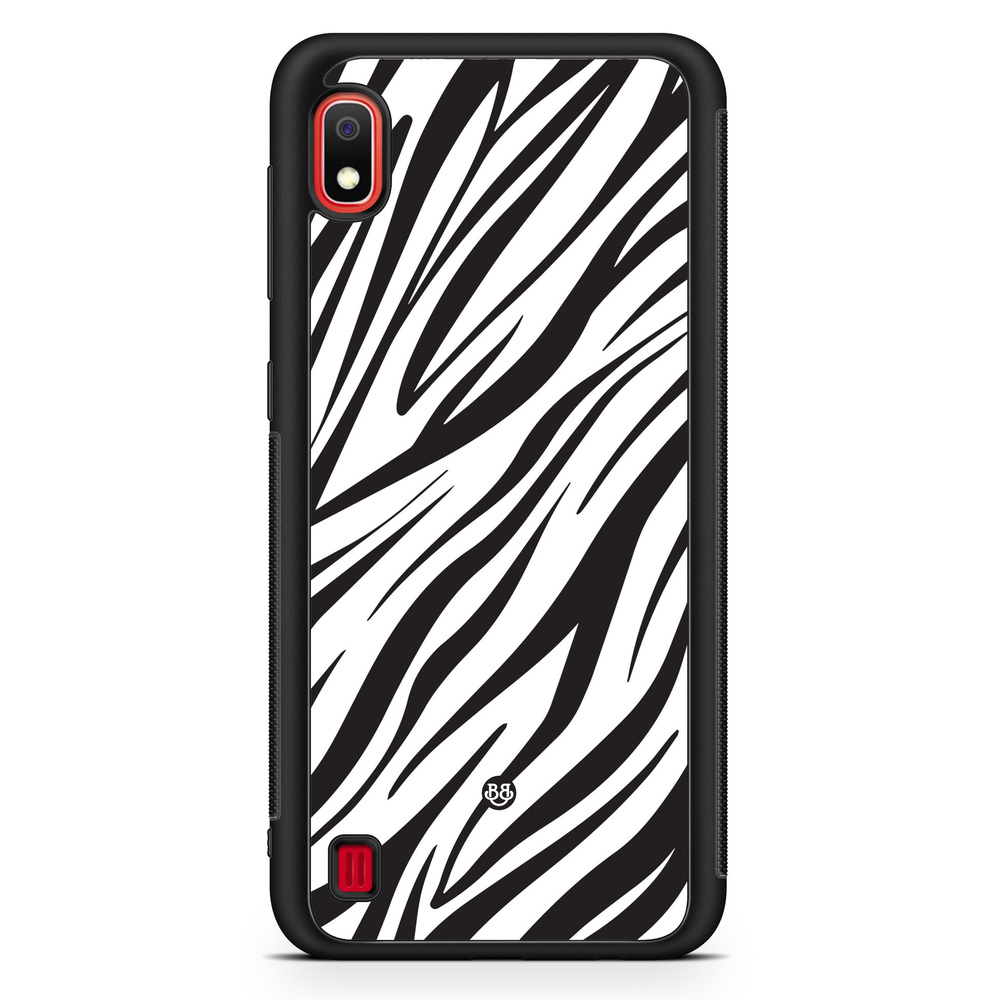 Samsung Galaxy A10 Case - WILD AUTUMN - Zebra Twist