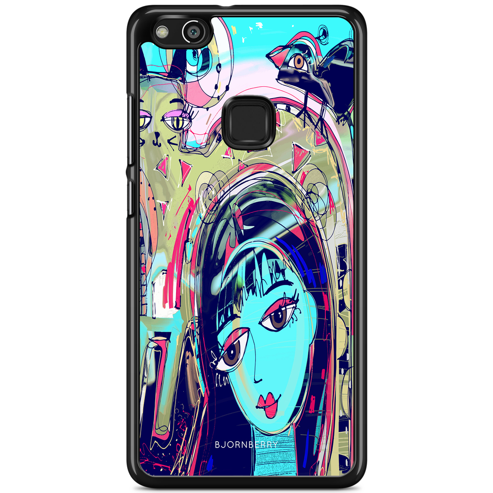 Huawei P10 Lite Case - Abstract Cat