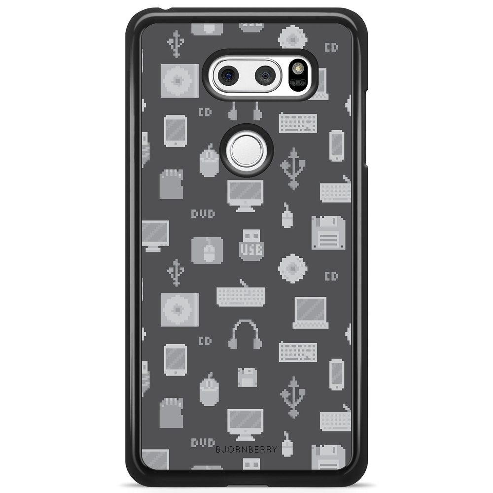 LG V30 Case - Pixel Art Computer