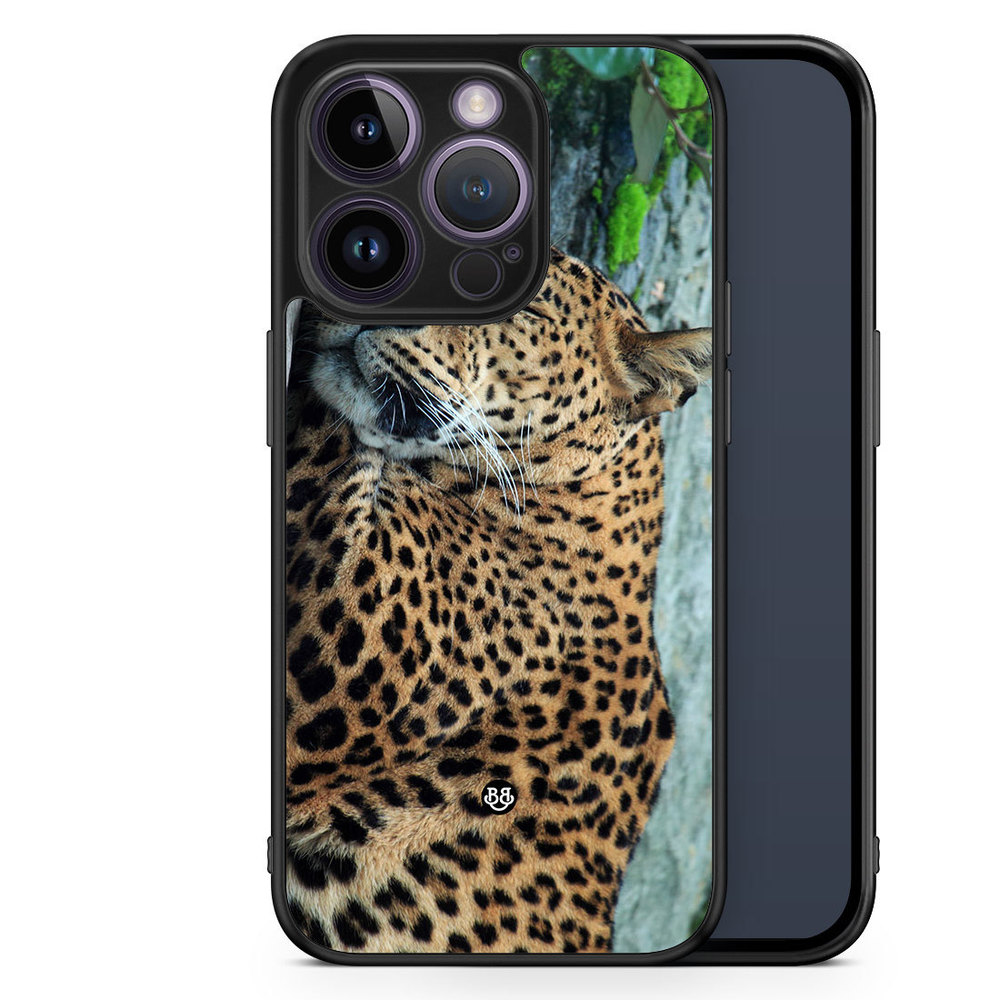 iPhone 14 Pro Case - Sleeping Leopard