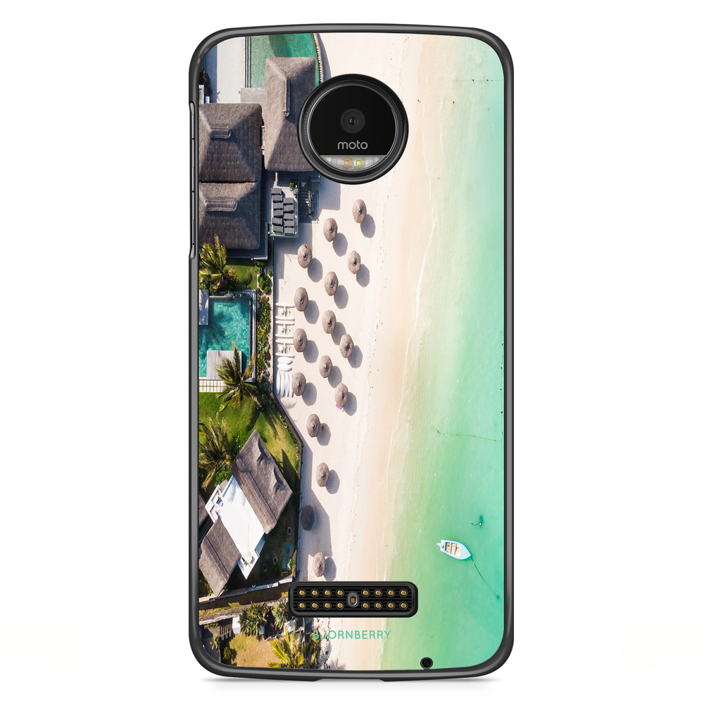 Moto Z2 Play Case - Tropical Beach