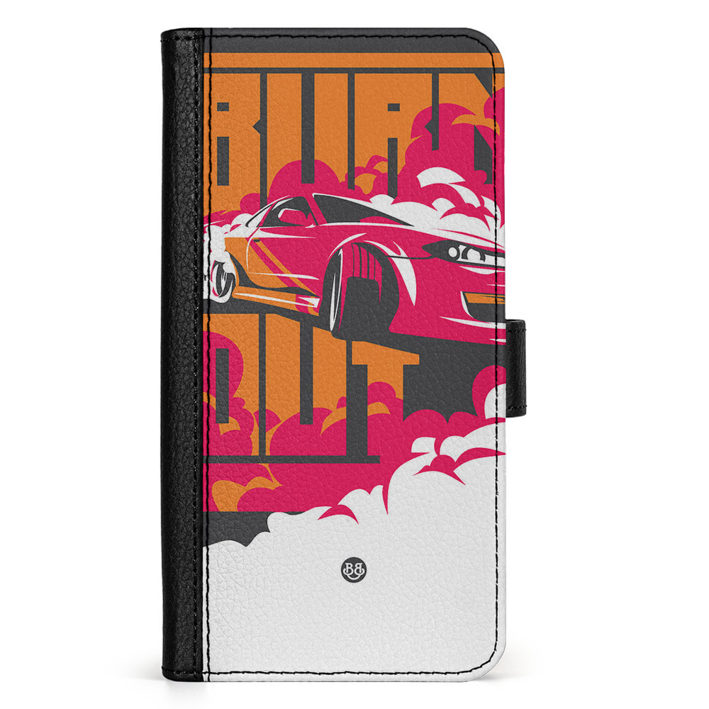 Doro 8050 Wallet Case - Burn out