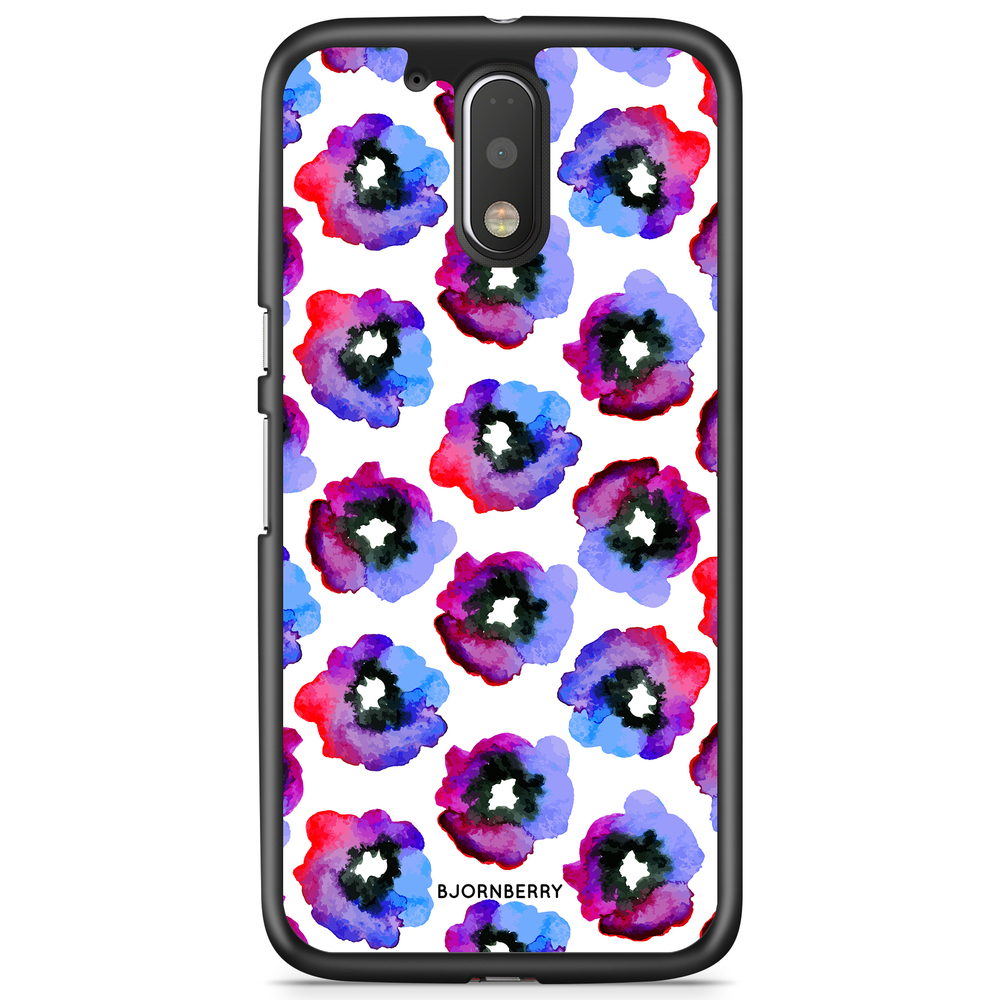 Moto G4/G4 Plus Case - Violet Flowers