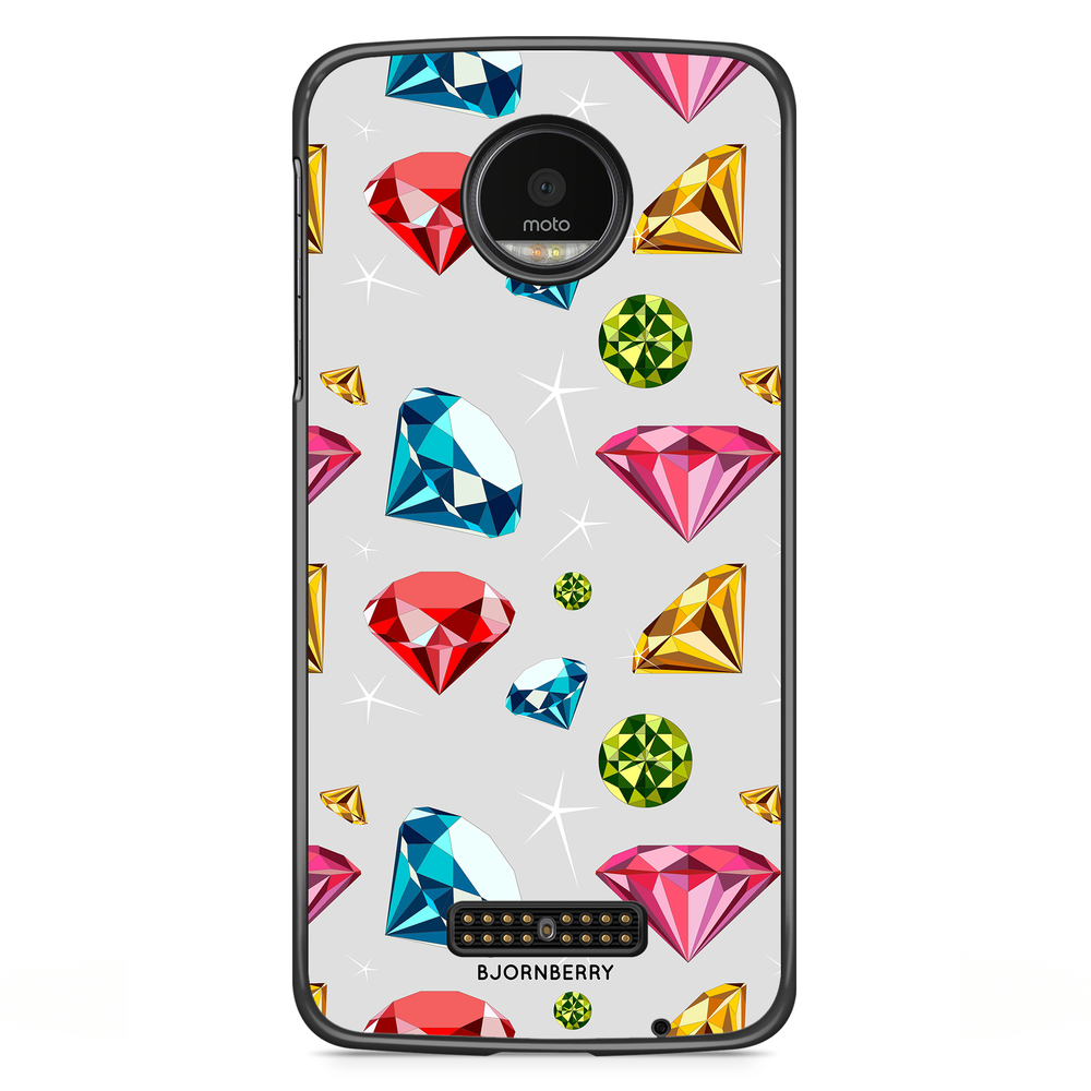 Moto Z2 Play Case - Diamond Pattern