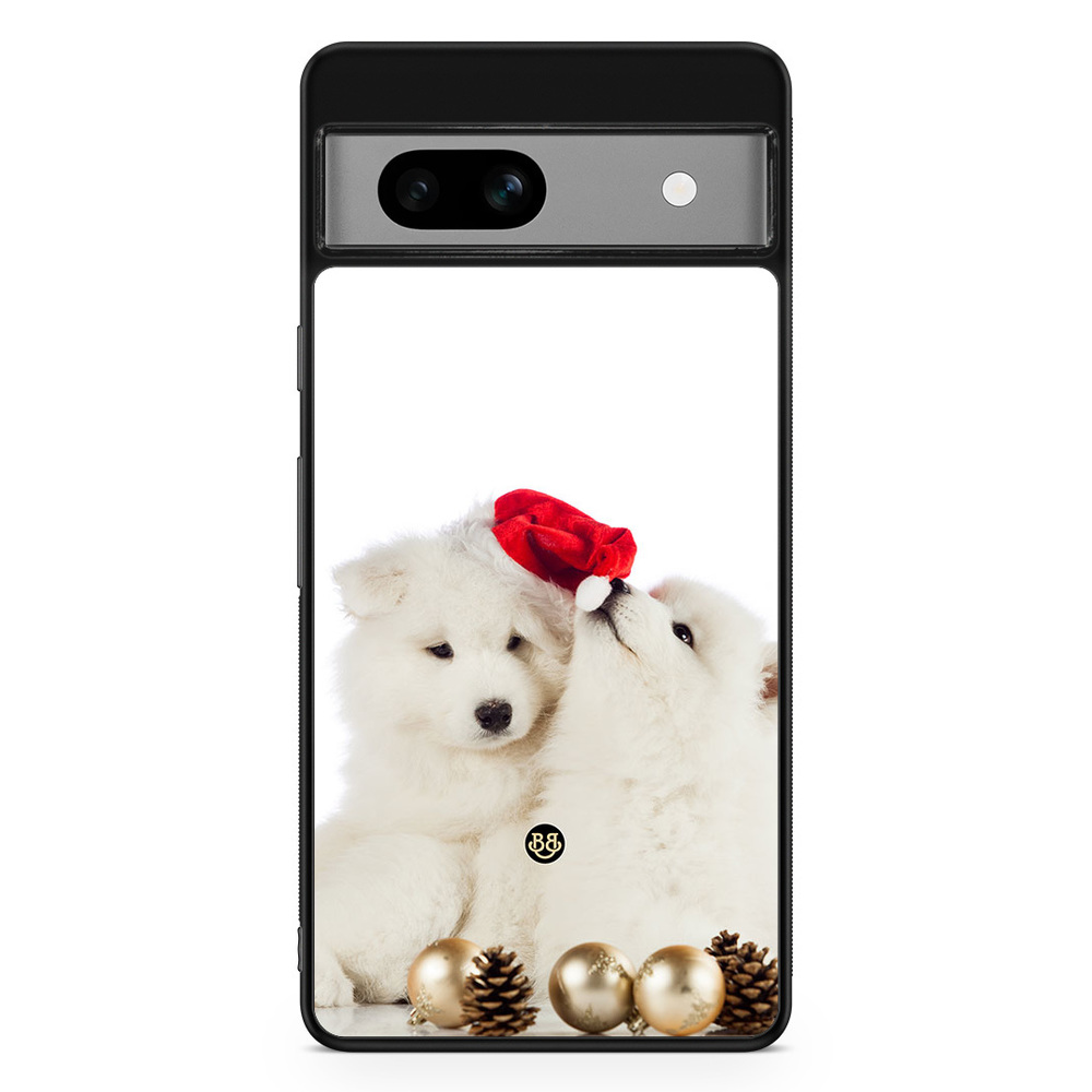 Google Pixel 7a Case - Christmas Dogs