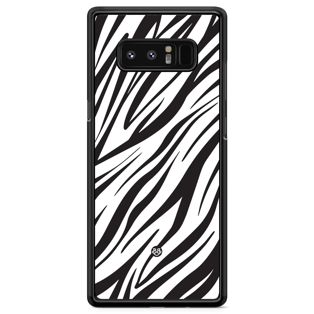 Samsung Galaxy Note 8 Case - WILD AUTUMN - Zebra Twist