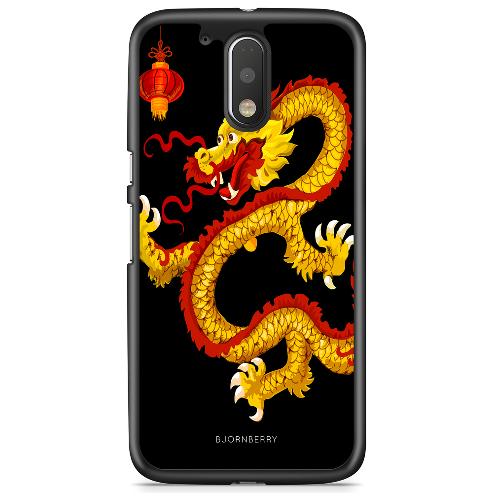 Moto G4/G4 Plus Case - Yellow Dragon