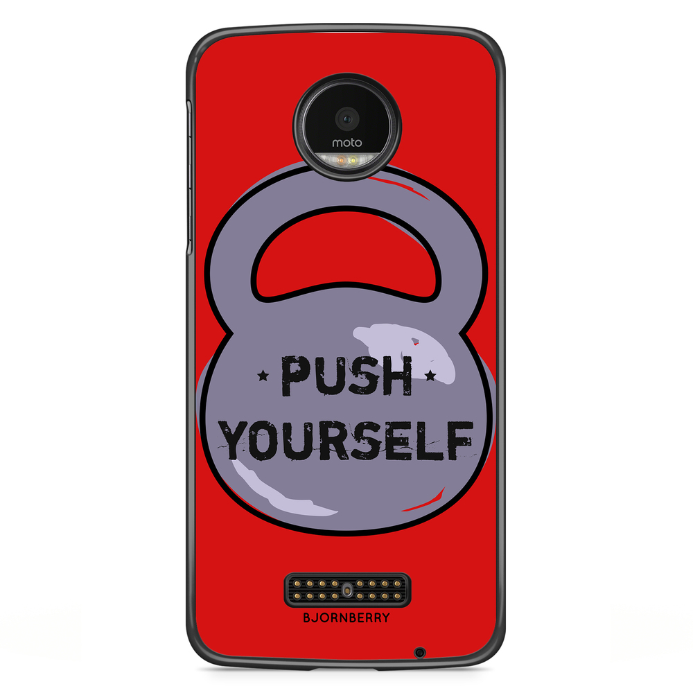 Moto Z2 Play Case - Push Yourself