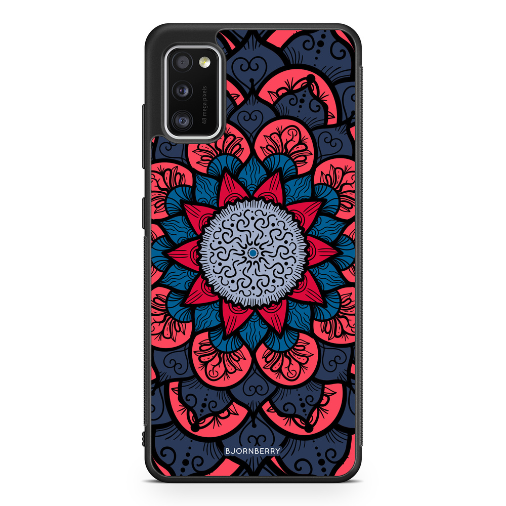 Samsung Galaxy A41 Case - Blue Mandala