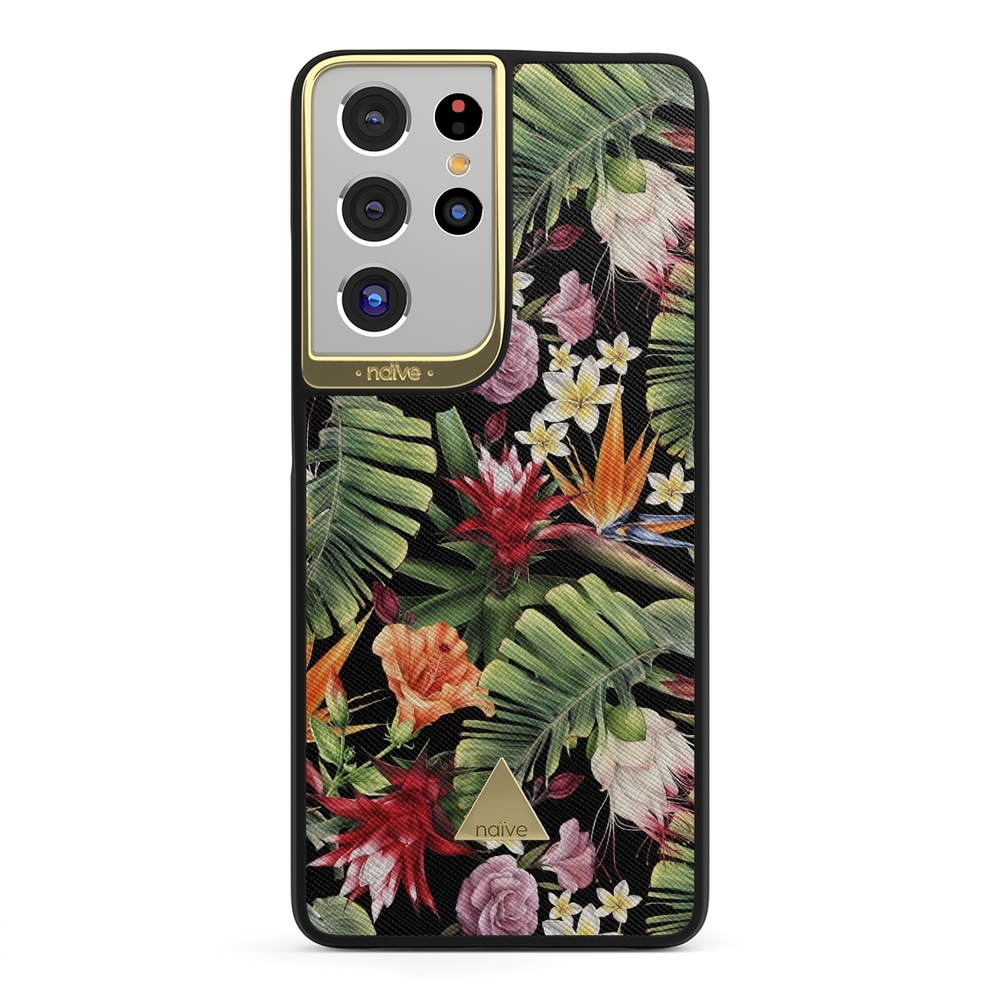 Naive Samsung Galaxy S21 Ultra Case - Tropical