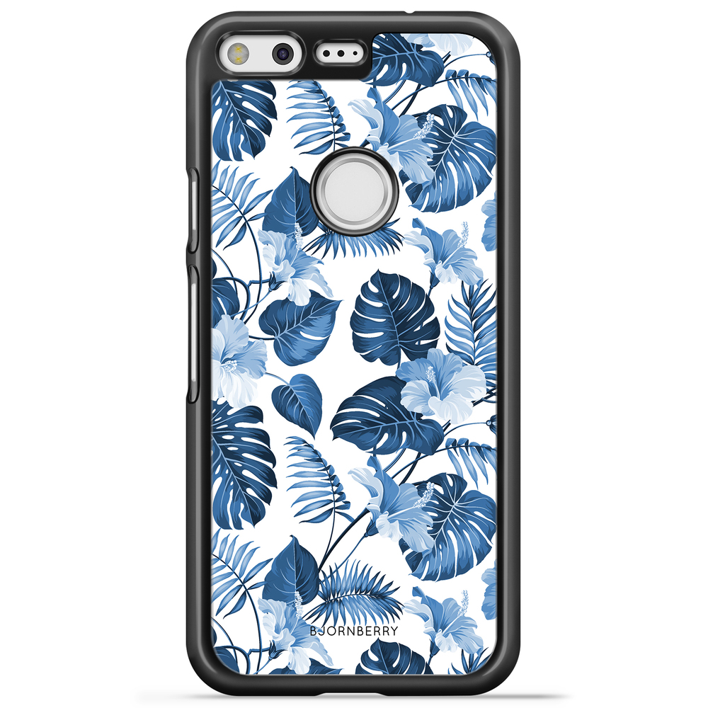 Google Pixel Case - Blue Flowers