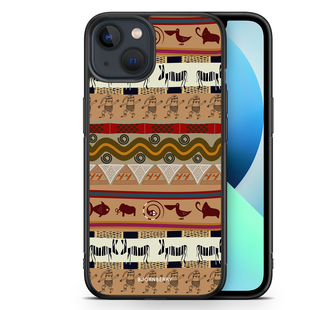 iPhone 13 Mini Case - Animal Aztec