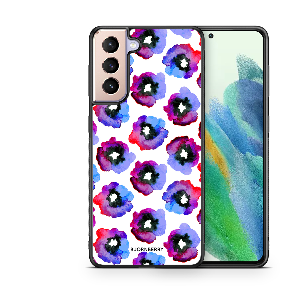 Samsung Galaxy S21 FE 5G Case - Violet Flowers