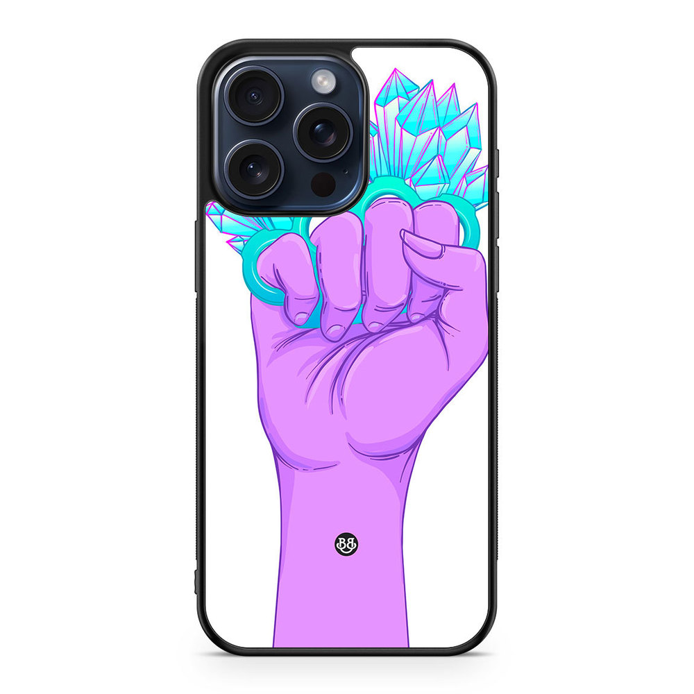 iPhone 15 Pro Max Case - Crystal Knuckles
