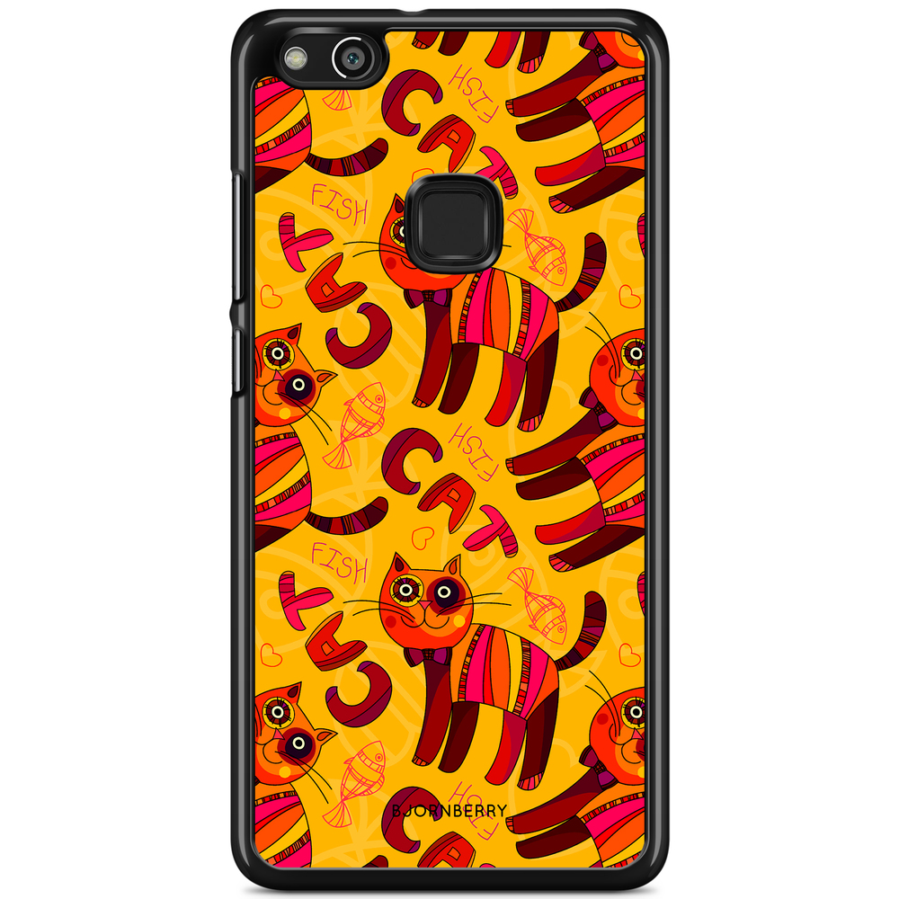 Huawei P10 Lite Case - Cat & Fish