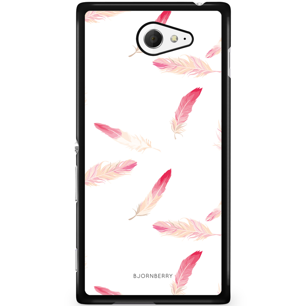 Sony Xperia M2 Aqua Case - Feathers