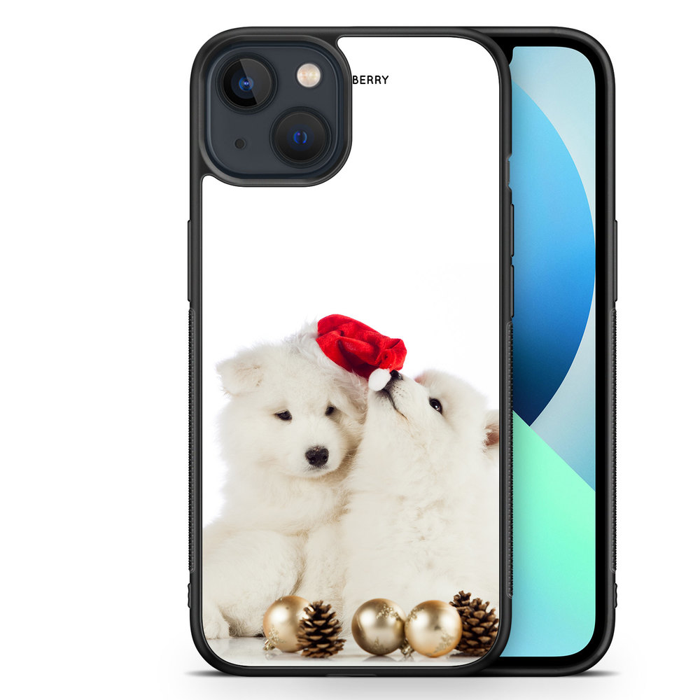 iPhone 13 Mini Case - Christmas Dogs