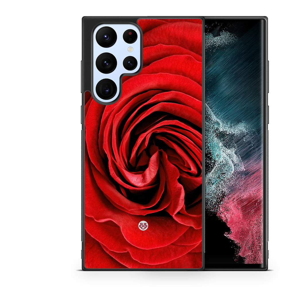 Samsung Galaxy S23 Ultra 5G Case - Red Rose