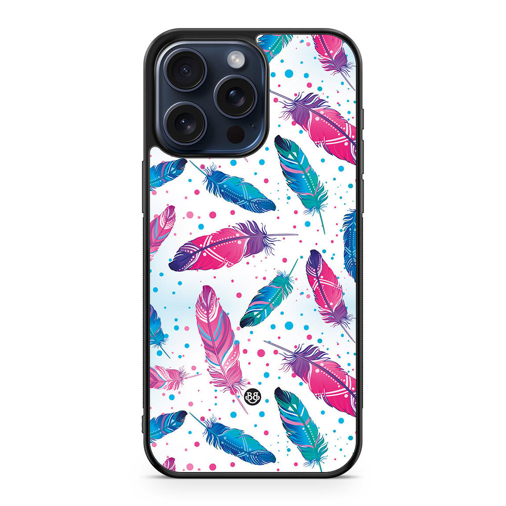 iPhone 15 Pro Max Case - Feathers
