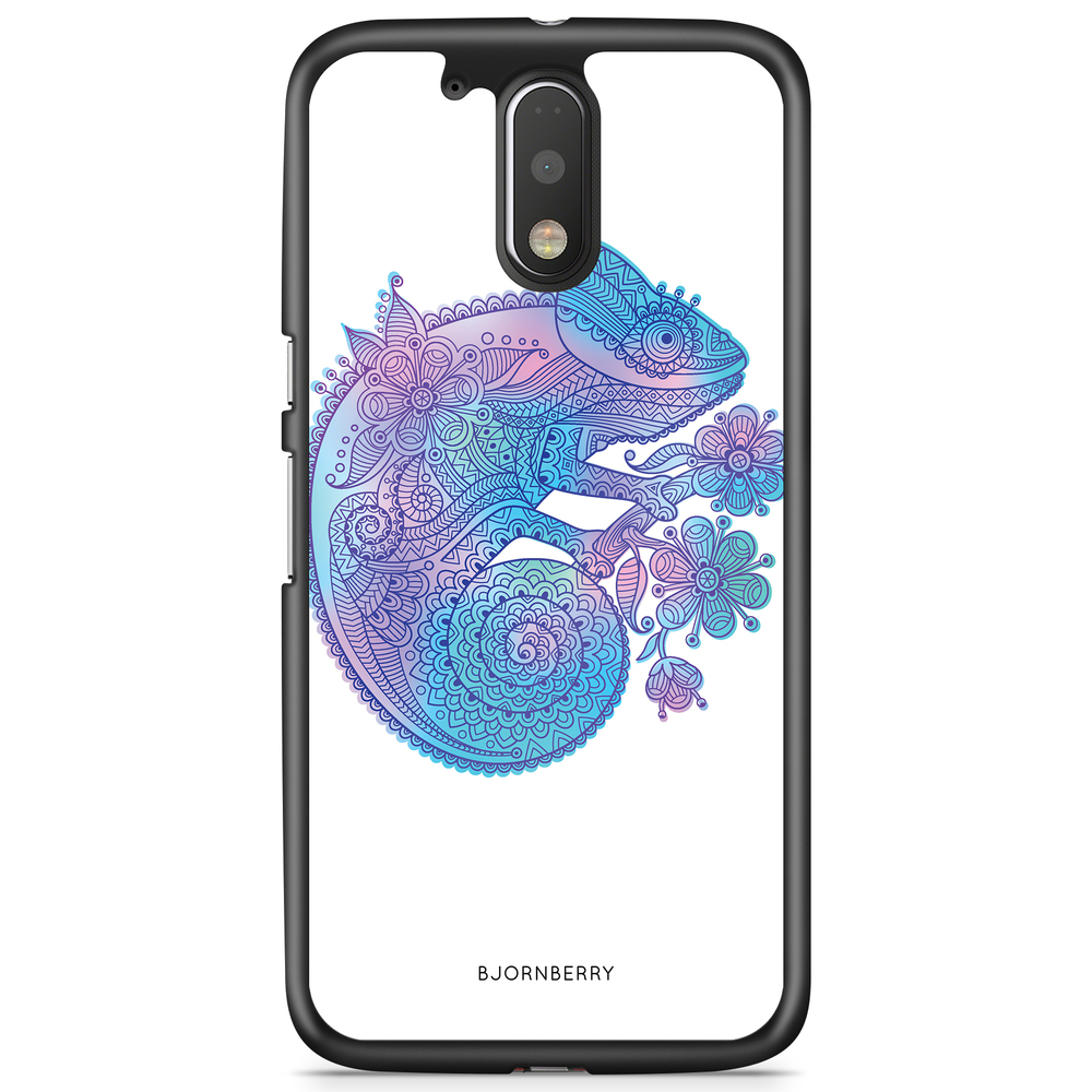Moto G4/G4 Plus Case - Mandala Chameleon