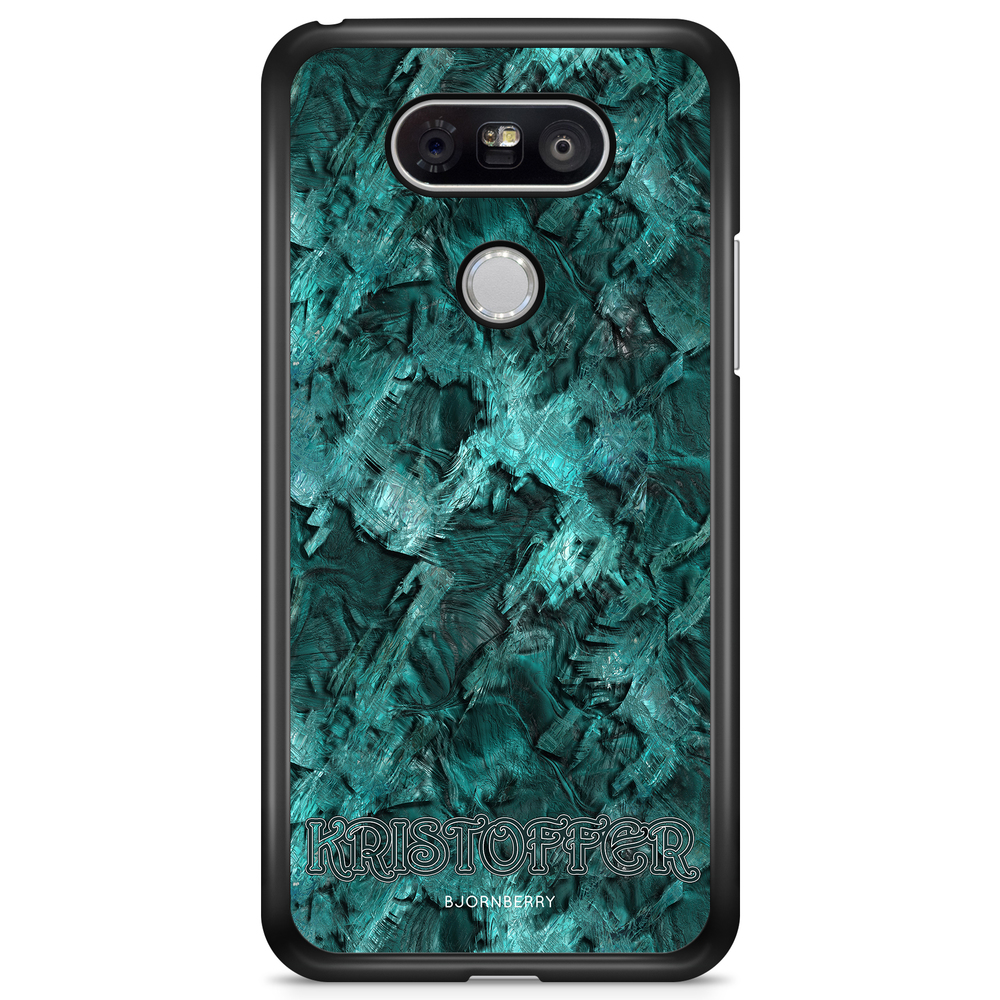 LG G5 Case Custom - Green Name