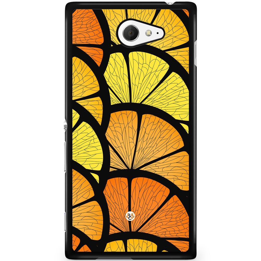 Sony Xperia M2 Aqua Case - Citrus