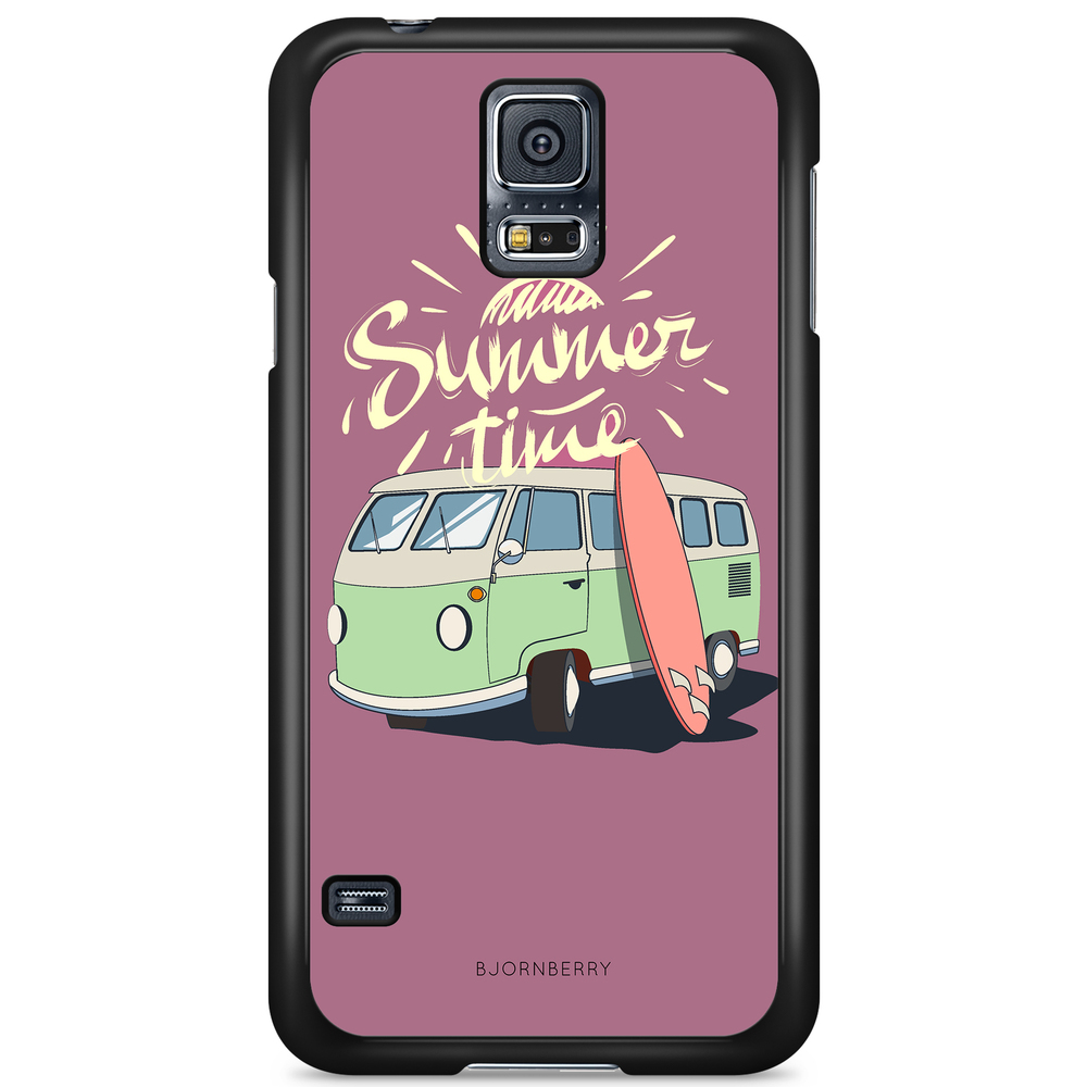 Samsung Galaxy S5/S5 NEO Case - Summer Van (Pink)