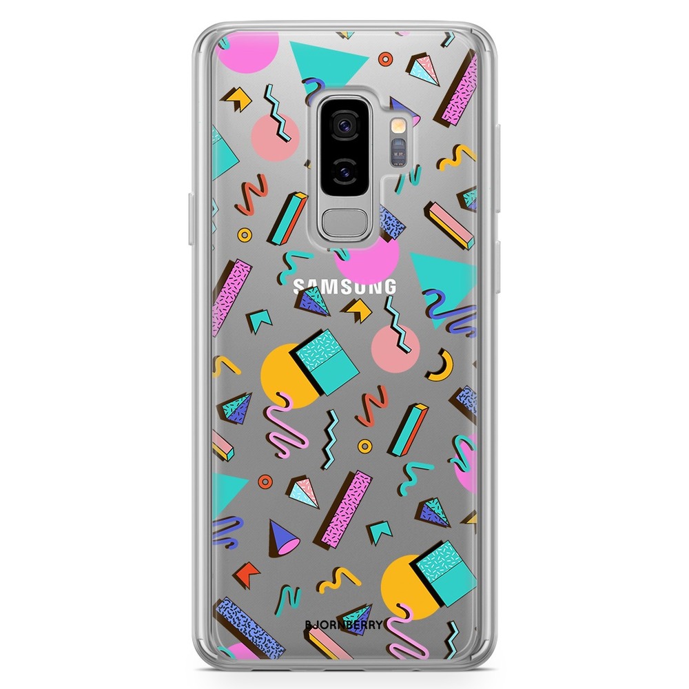 Samsung Galaxy S9 Plus Fashion Case - 80s Pattern