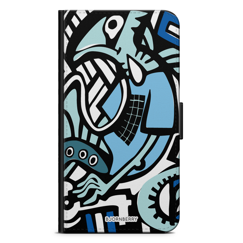 Samsung Galaxy S21 Plus Wallet Case - Grafitti Lizard