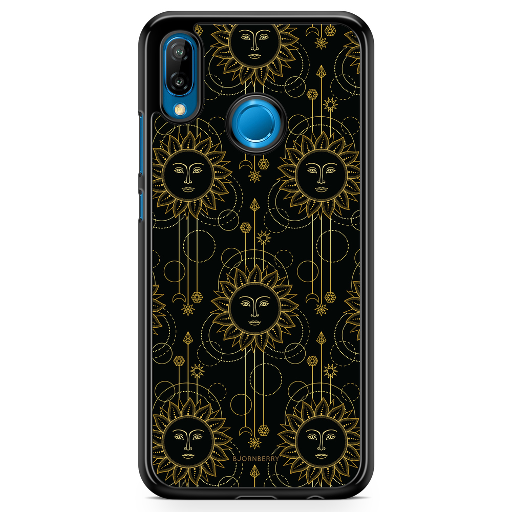 Huawei P20 Lite Case - Gold Suns