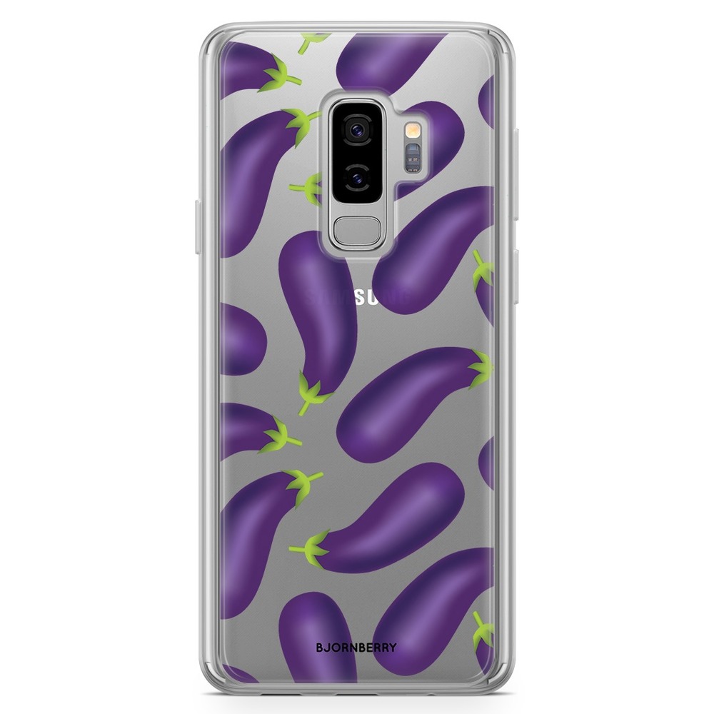 Samsung Galaxy S9 Plus Fashion Case - Eggplant Pattern