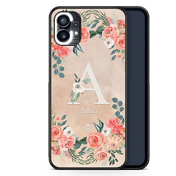 Nothing Phone (1) Custom Case - Monogram Sand