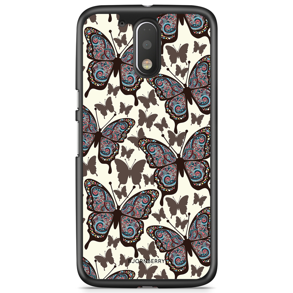 Moto G4/G4 Plus Case - Colorful Butterflies