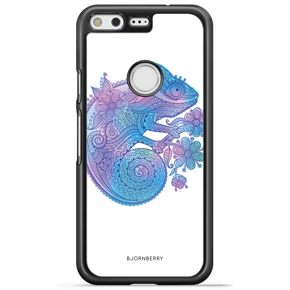 Google Pixel Case - Mandala Chameleon
