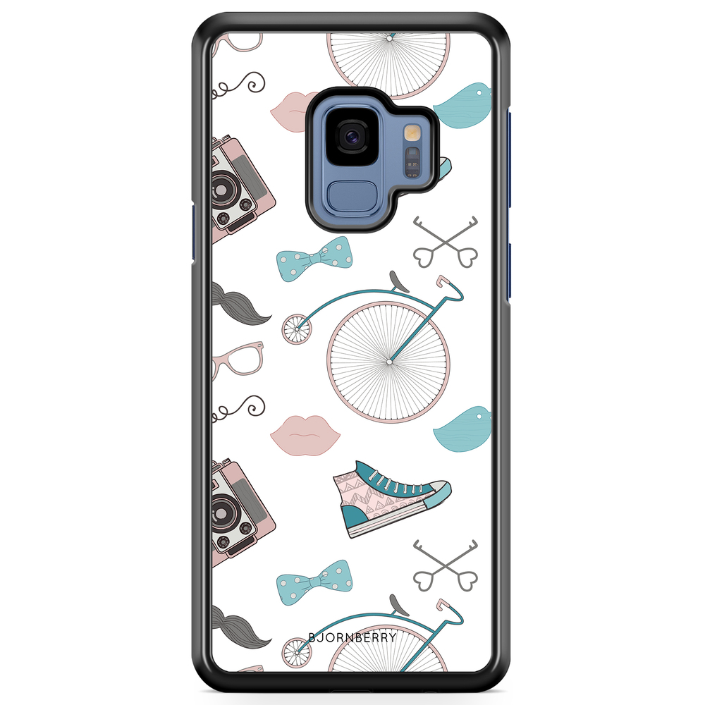 Samsung Galaxy S9 Case - Hipster Pattern