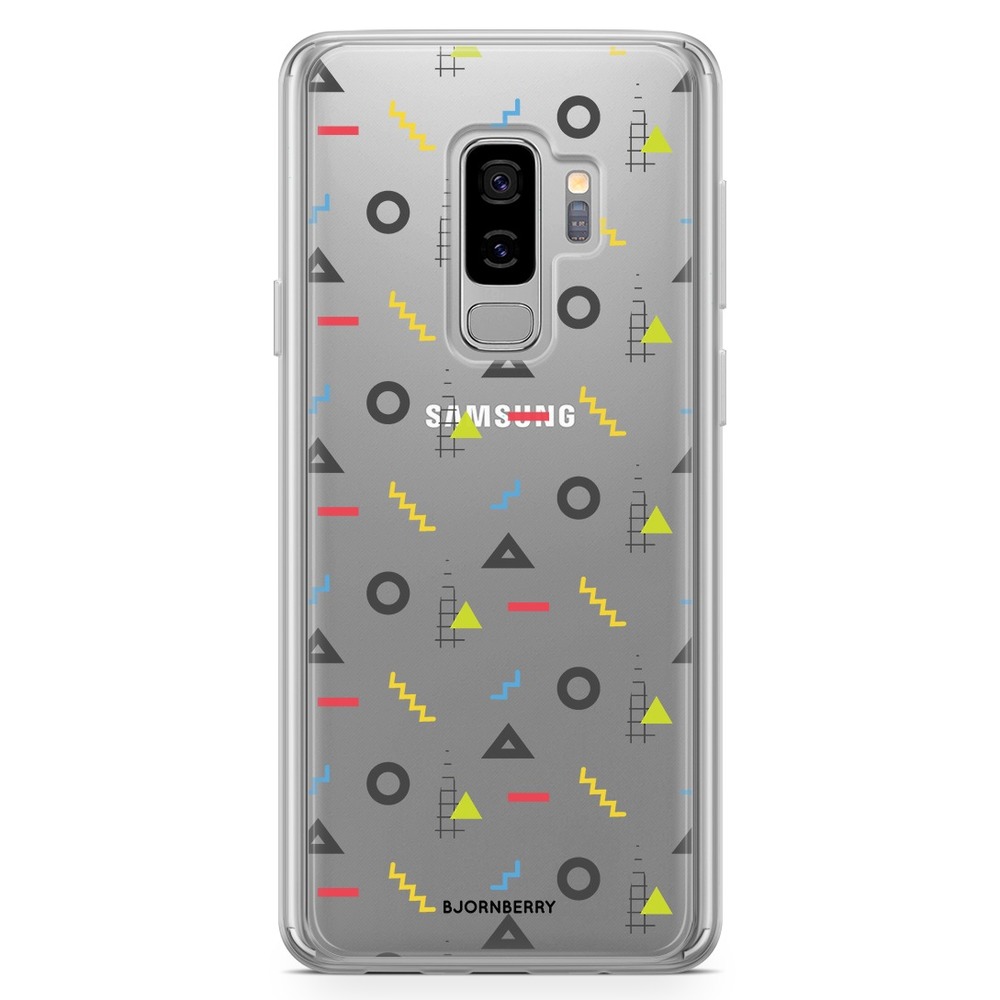 Samsung Galaxy S9 Plus Fashion Case - 80s Pattern