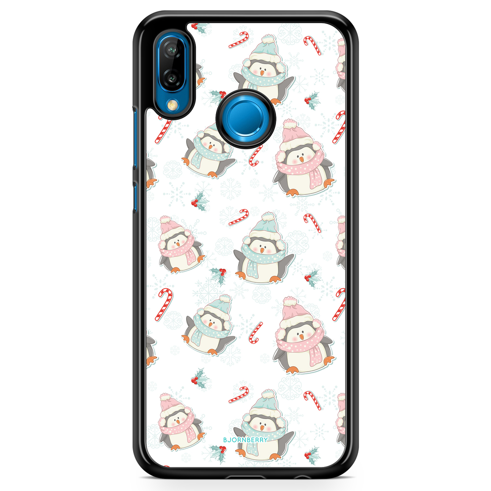 Huawei P20 Lite Case - Christmas Penguins