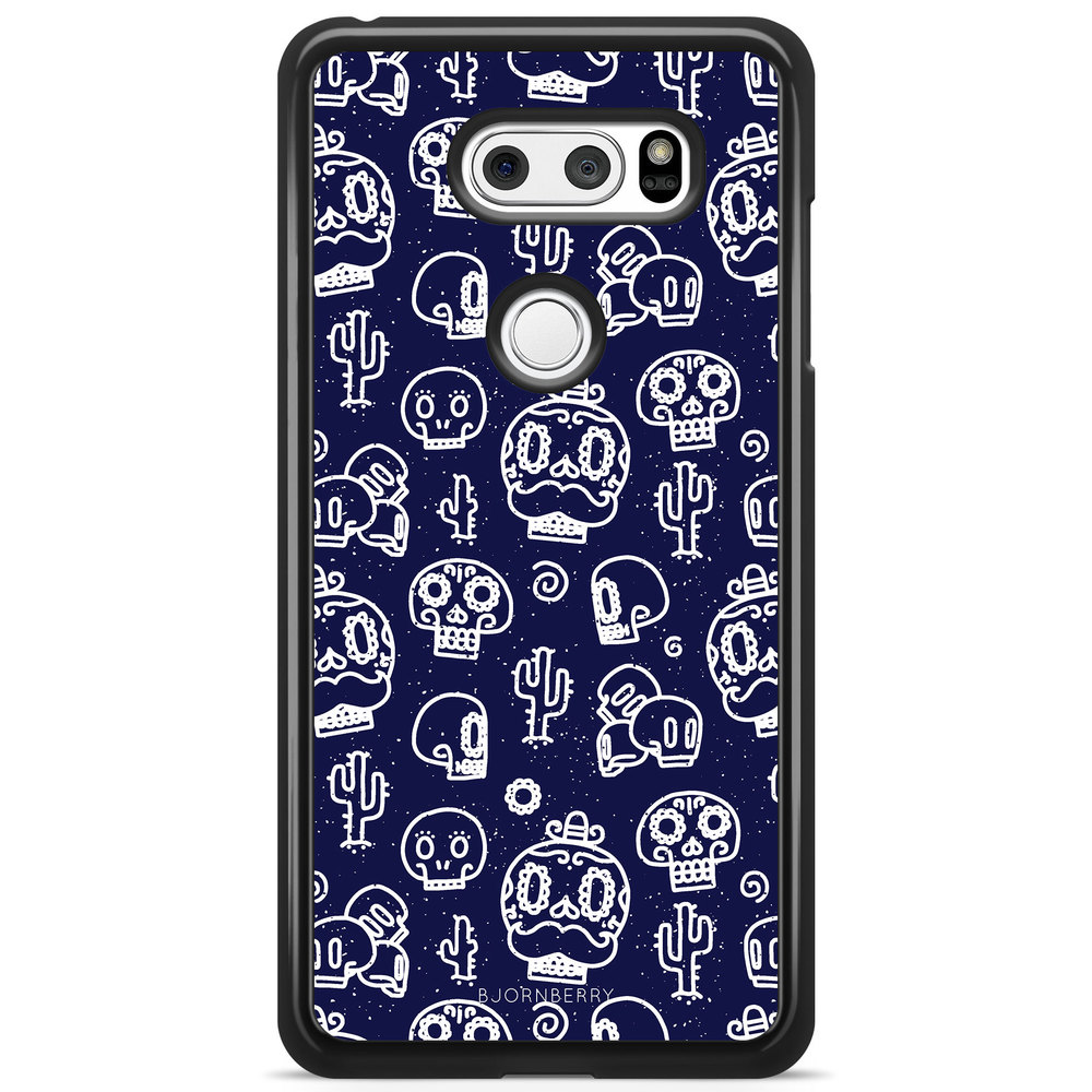 LG V30 Case - Oldschool Skulls