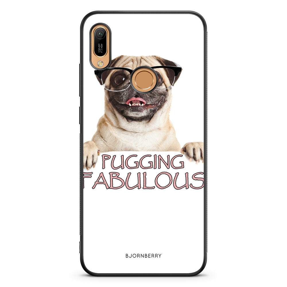 Huawei Y6 2019 Case - Pugging Fabulous