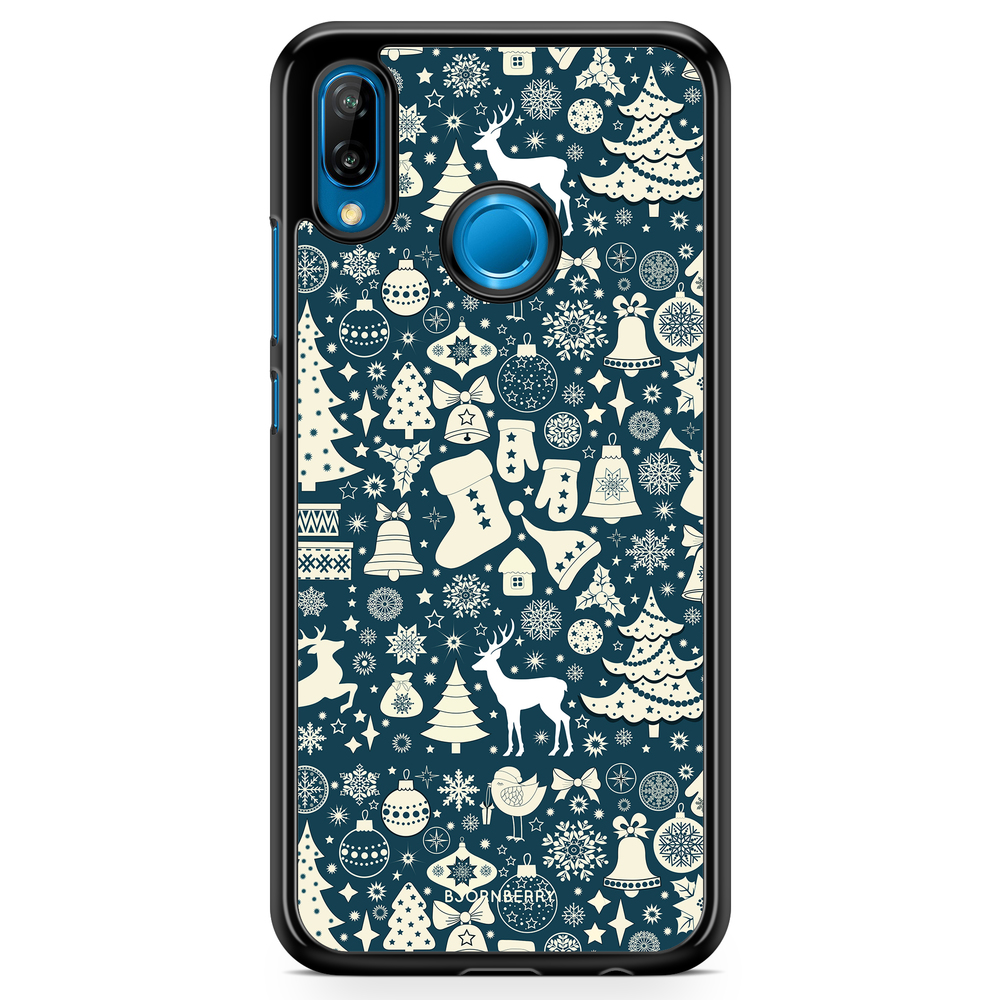 Huawei P20 Lite Case - Reindeers & Spruces
