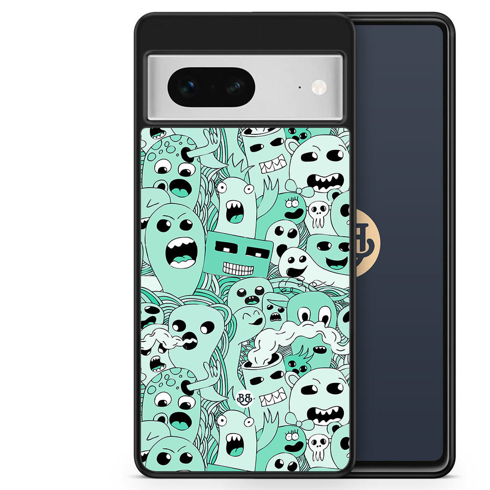 Google Pixel 7 Case - Spökmönster
