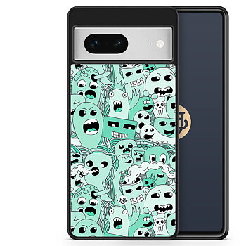 Google Pixel 7 Case - Spökmönster