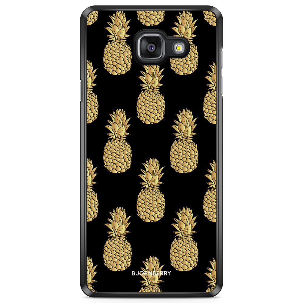 Samsung Galaxy A5 6 (2016) Case - Gold Pineapples