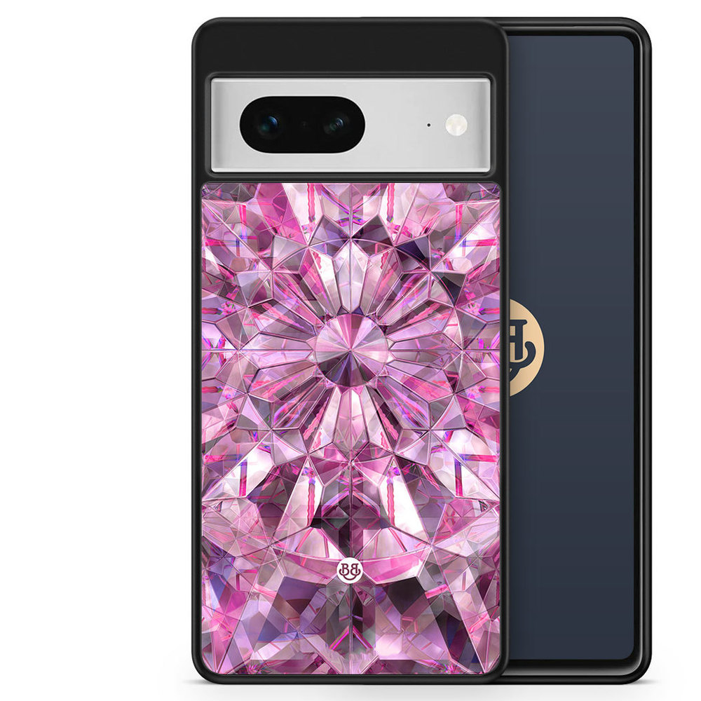 Google Pixel 7 Case - Pink Crystals
