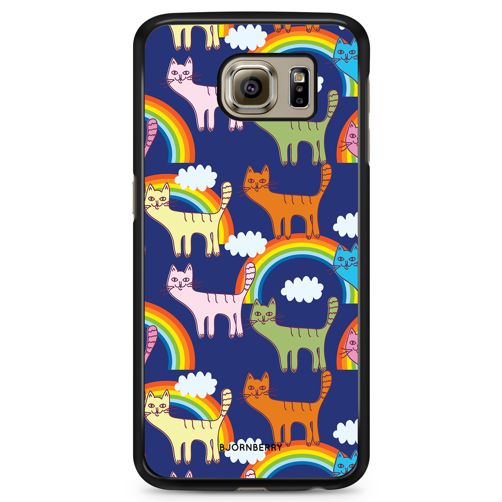 Samsung Galaxy S6 Case - Cats & Rainbows