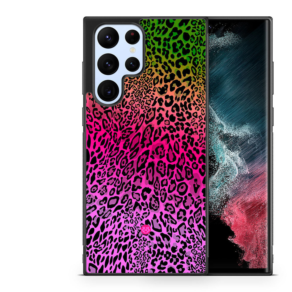 Samsung Galaxy S23 Ultra 5G Case - Gradient Leopard