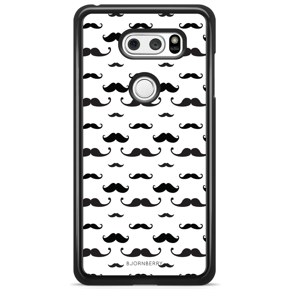 LG V30 Case - Mustache Pattern