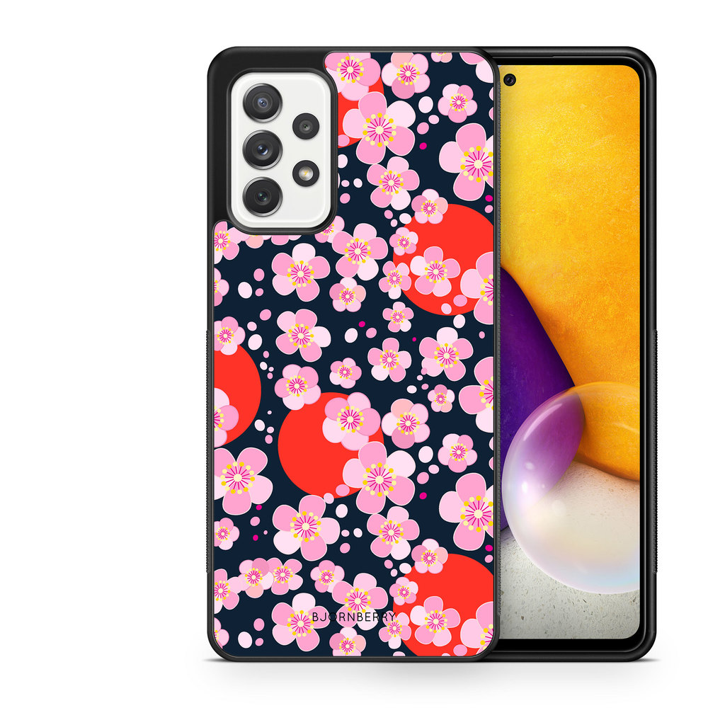 Samsung Galaxy A52/A52s 5G Case - Japanese Flowers