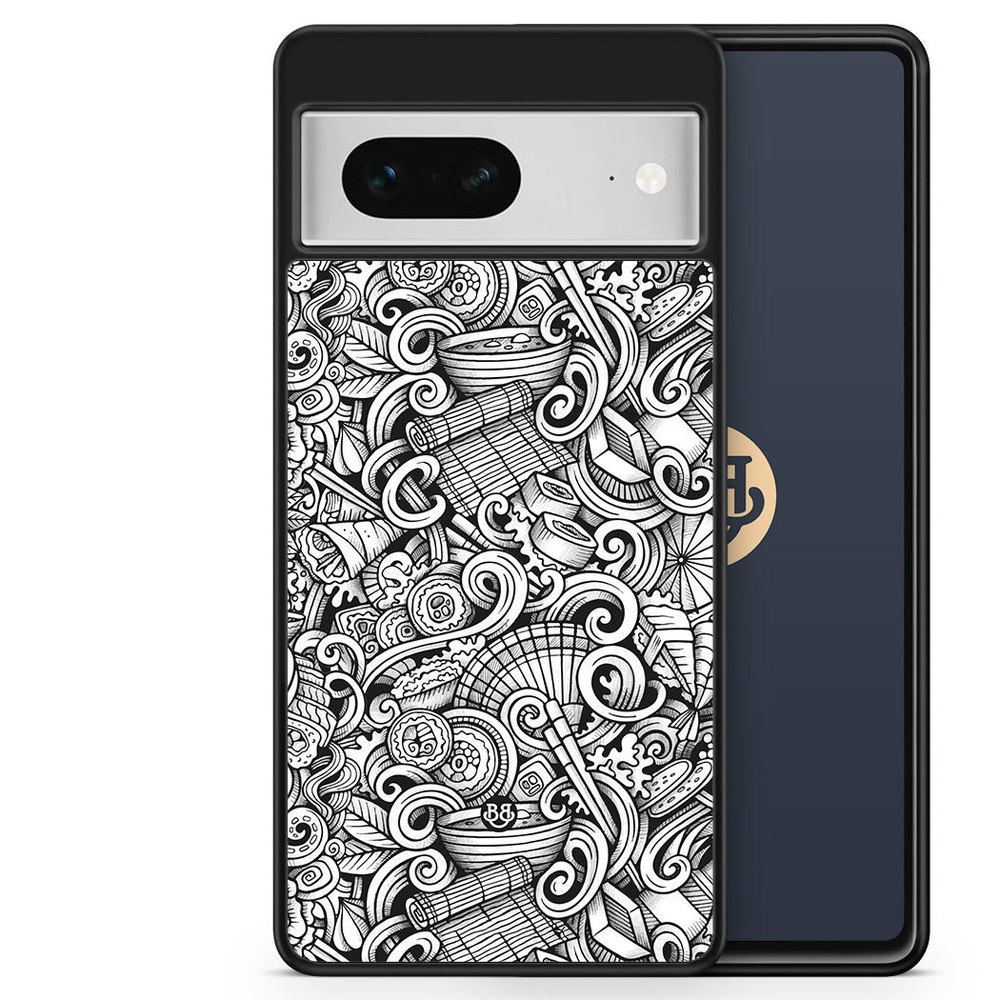 Google Pixel 7 Case - Japanese Pattern