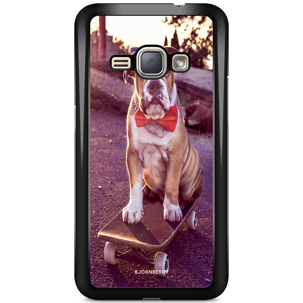 Samsung Galaxy J1 (2016) Case - Bulldog skateboard
